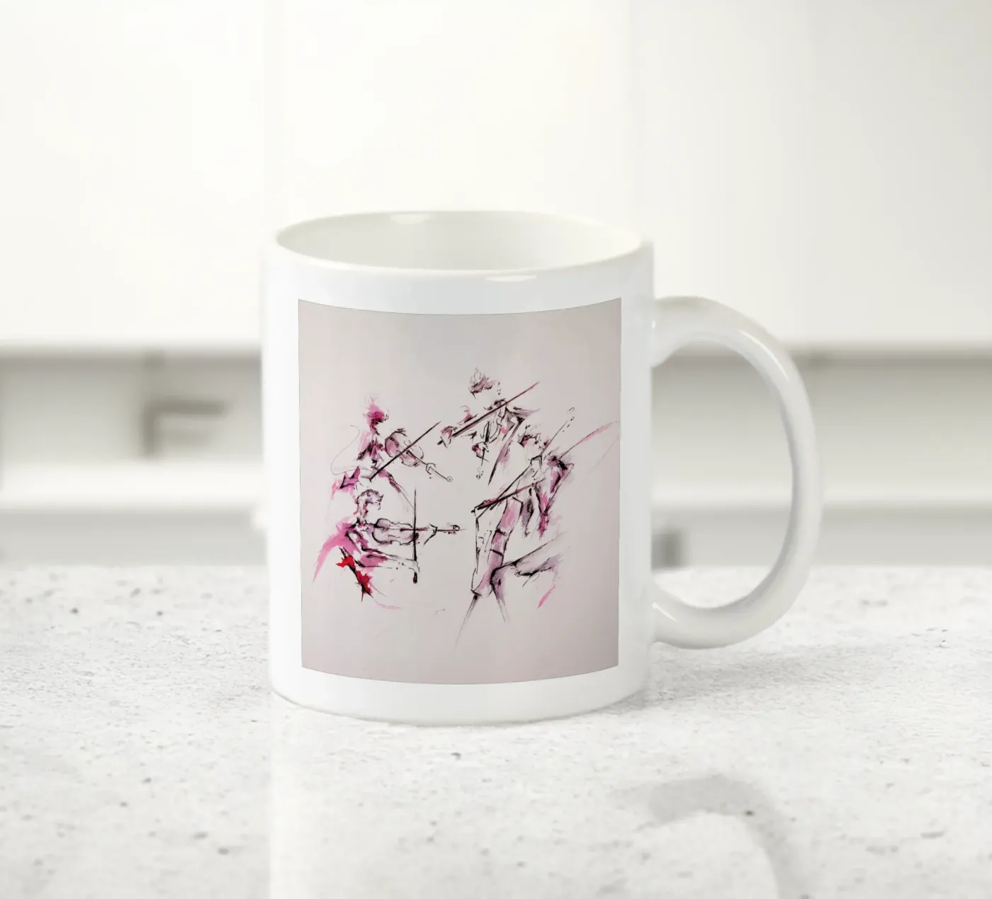 Quartet ceramic mug by Marc Allante