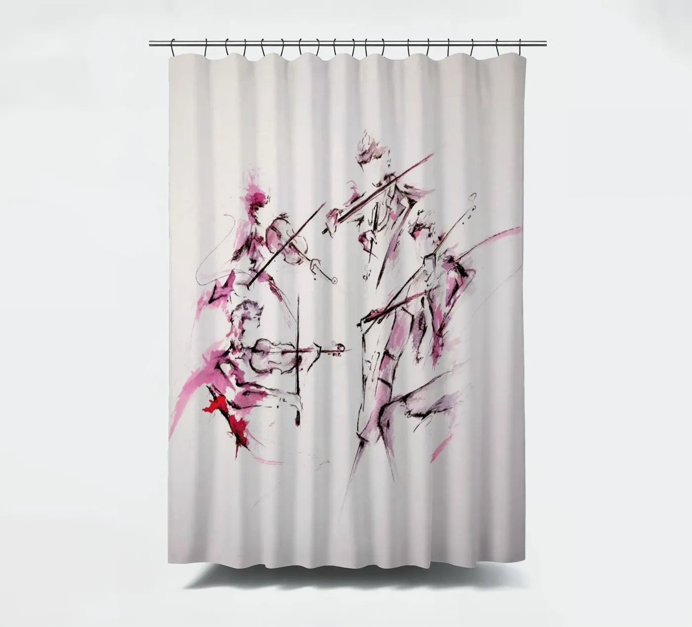 Quartet douchegordijn van Marc Allante