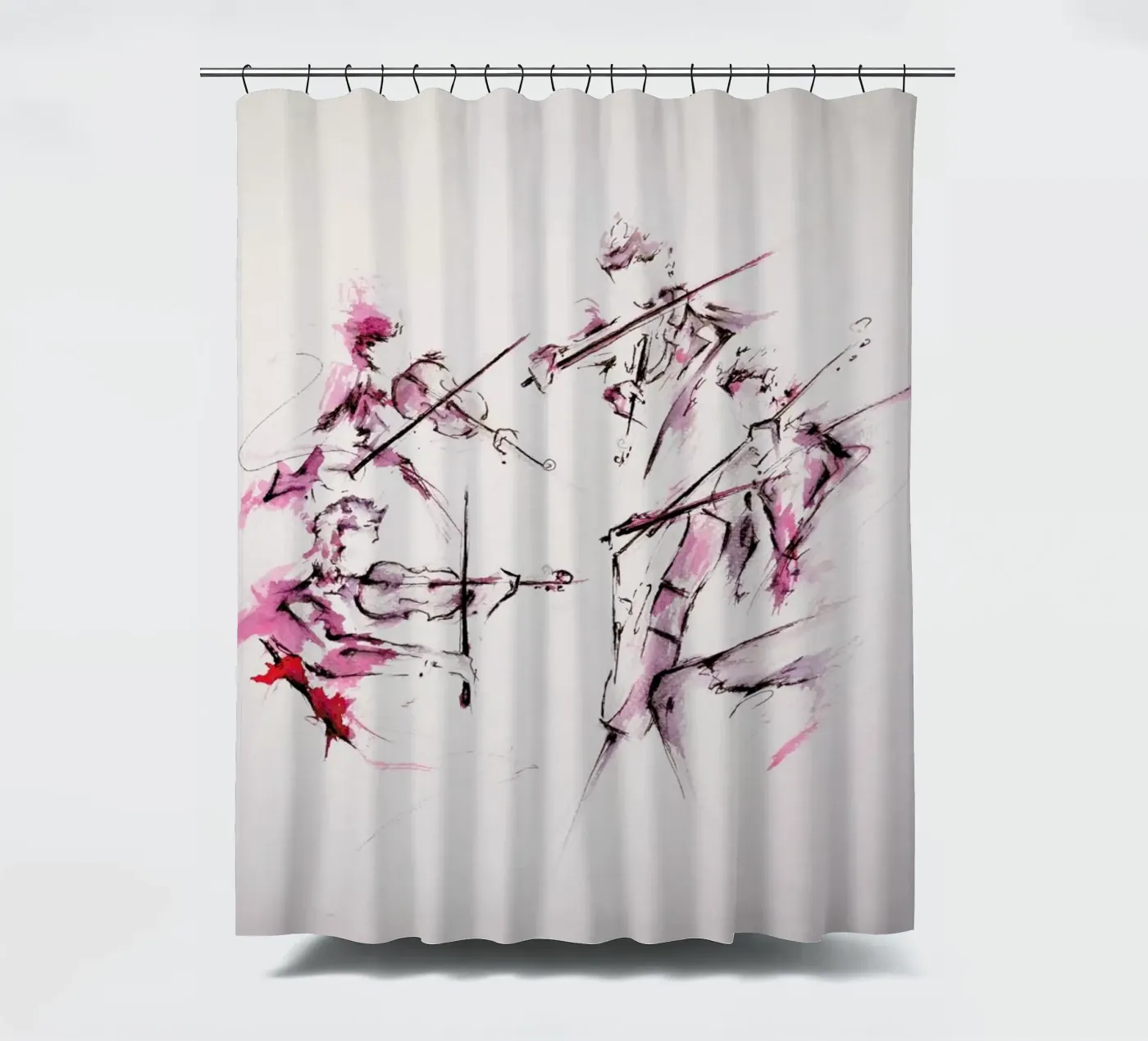 Quartet douchegordijn van Marc Allante