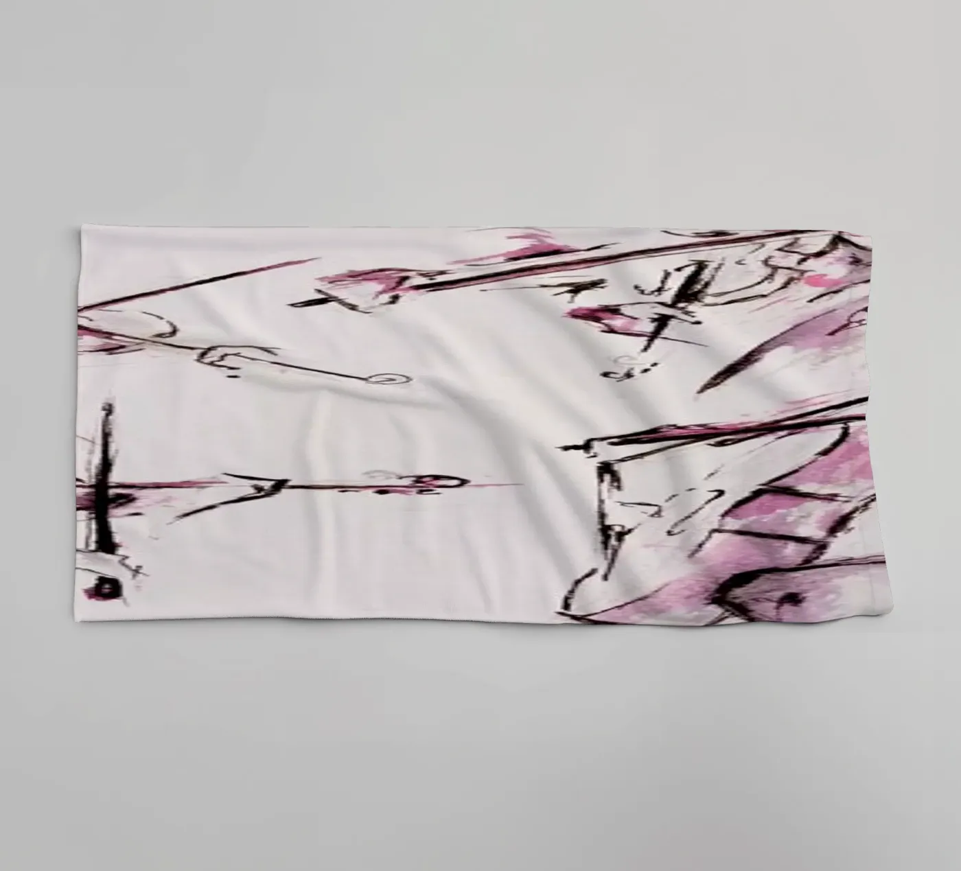 Quartet badhanddoek van Marc Allante