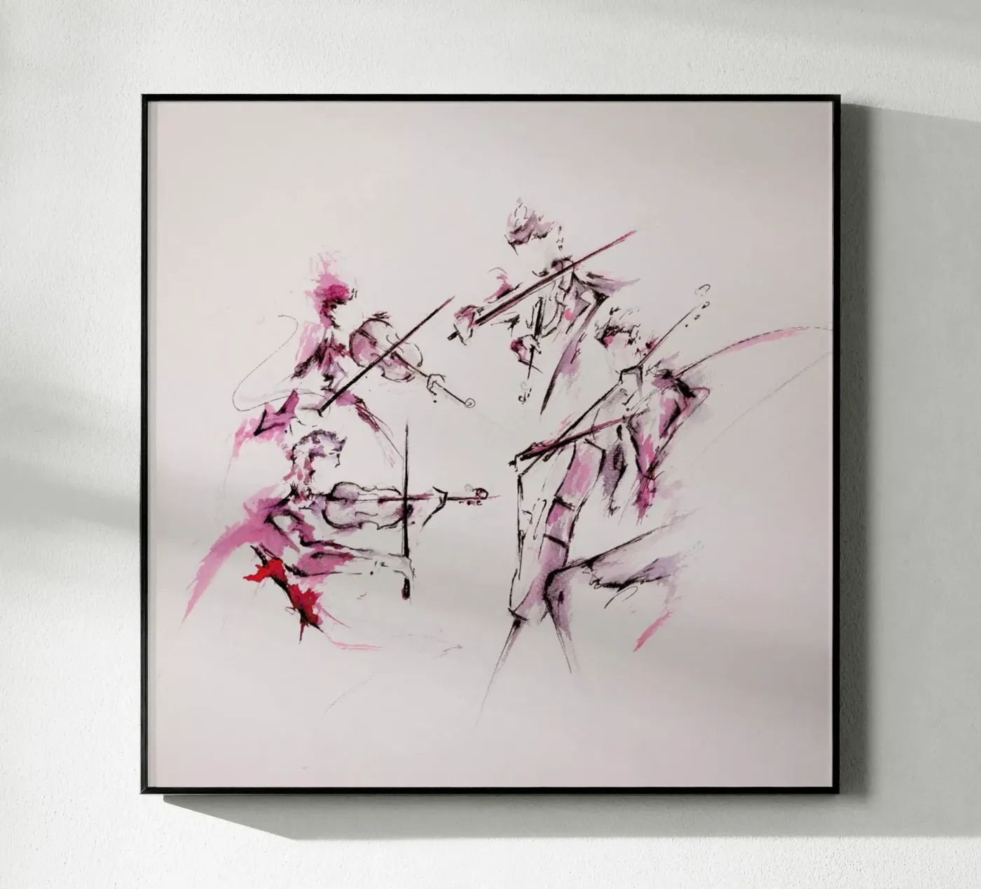 Quartet acrylic glass by Marc Allante