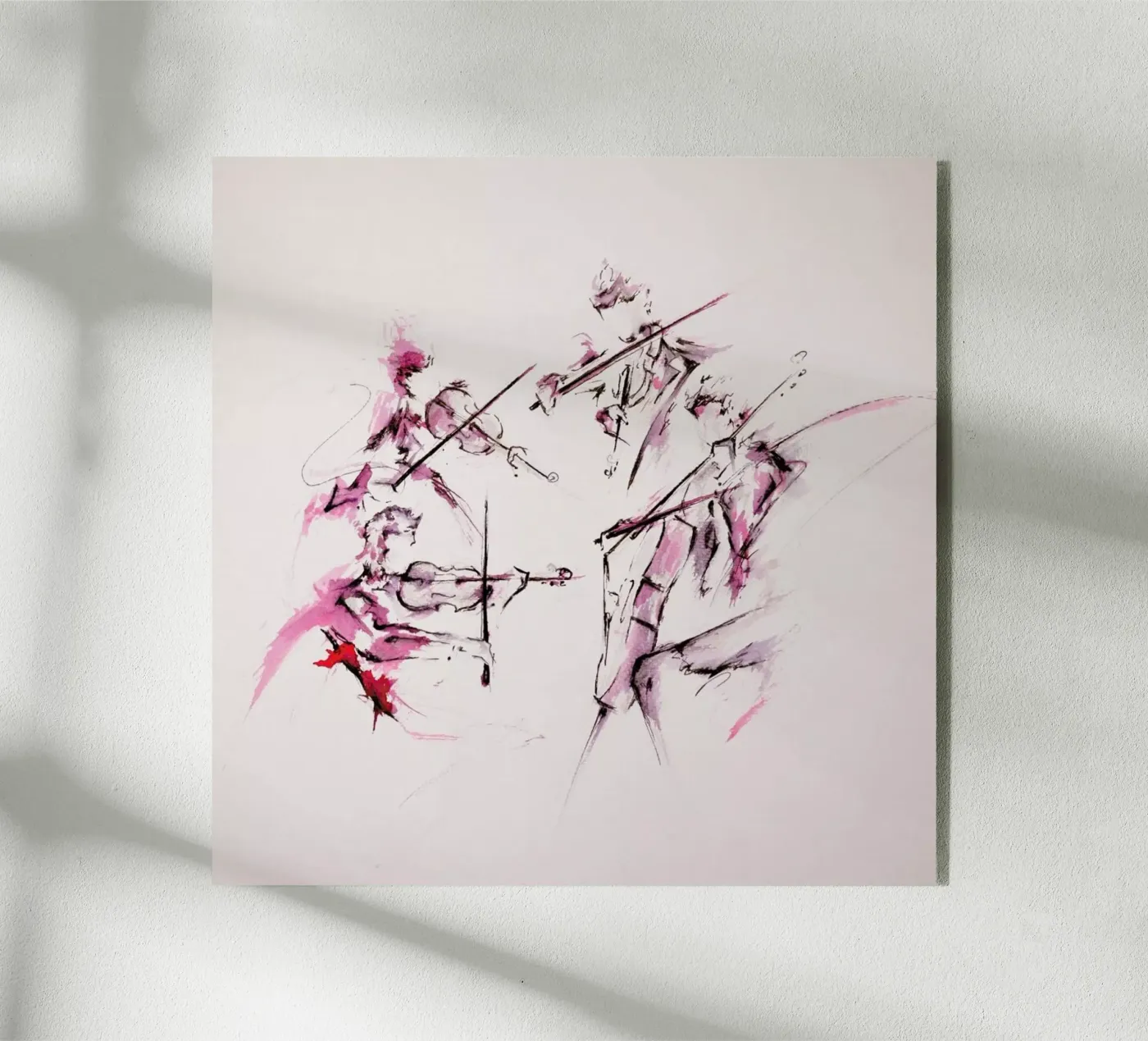 Quartet acrylic glass by Marc Allante