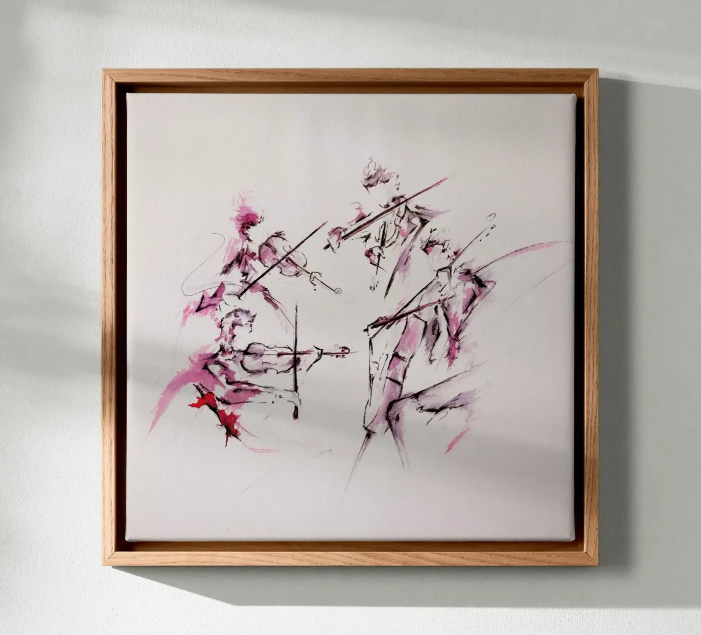 Quartet canvas by Marc Allante