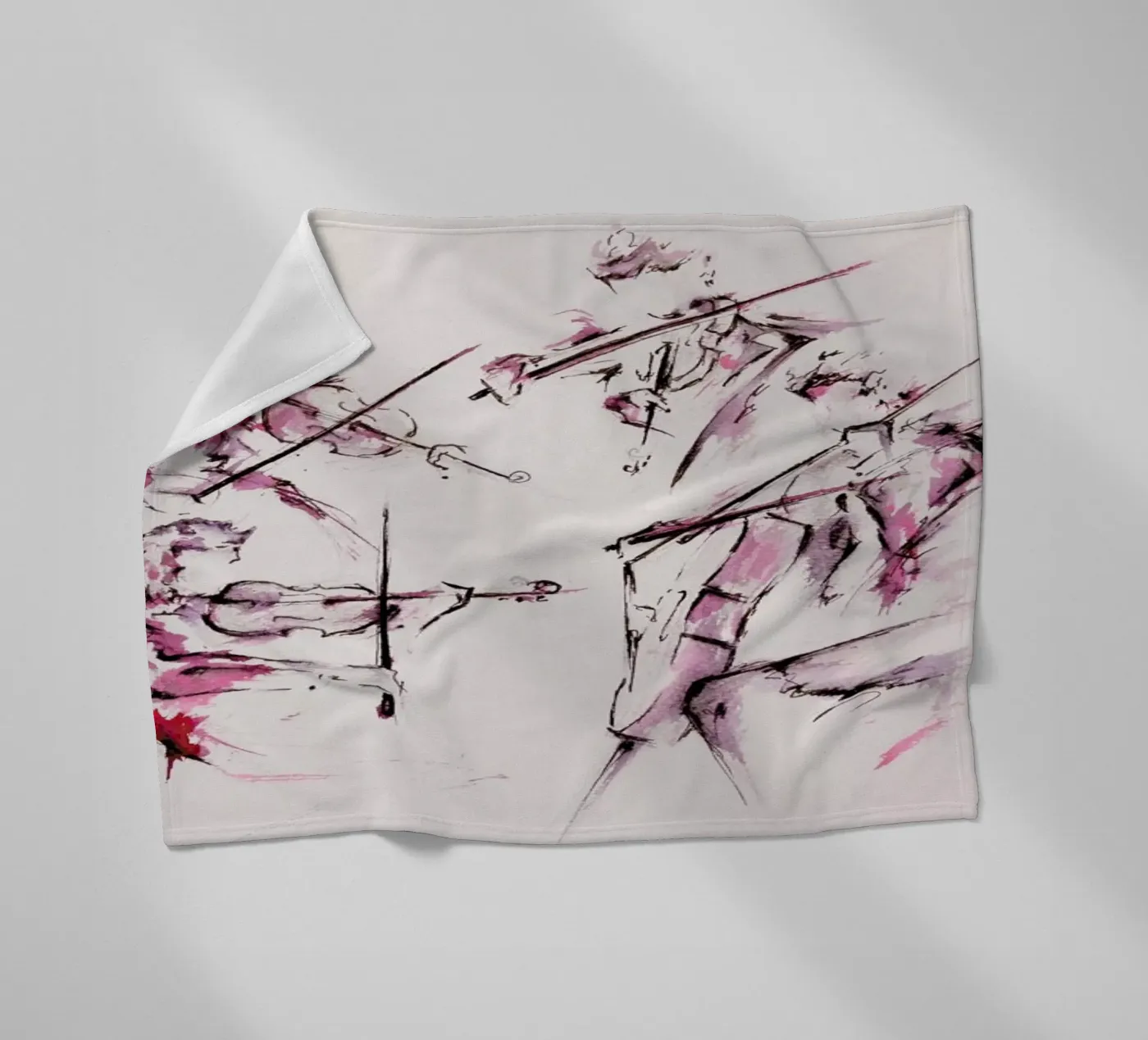 Quartet Fleecedecke von Marc Allante