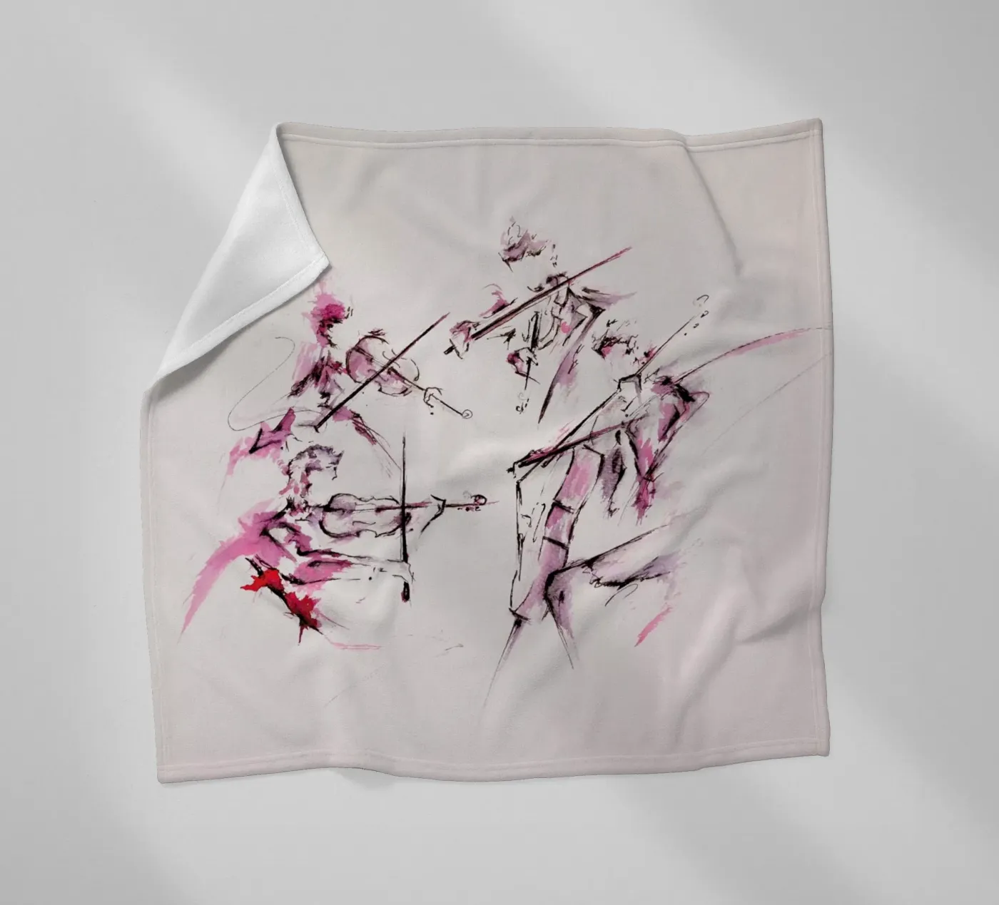 Quartet Fleecedecke von Marc Allante