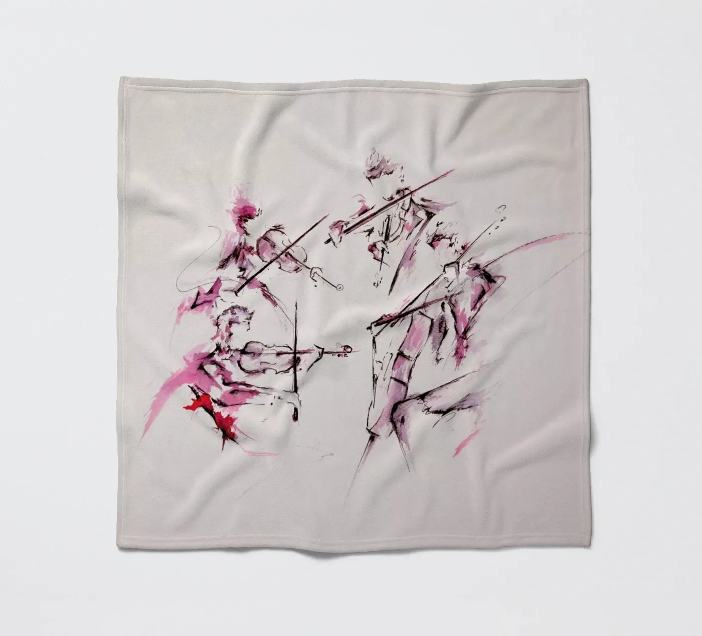 Quartet Fleecedecke von Marc Allante