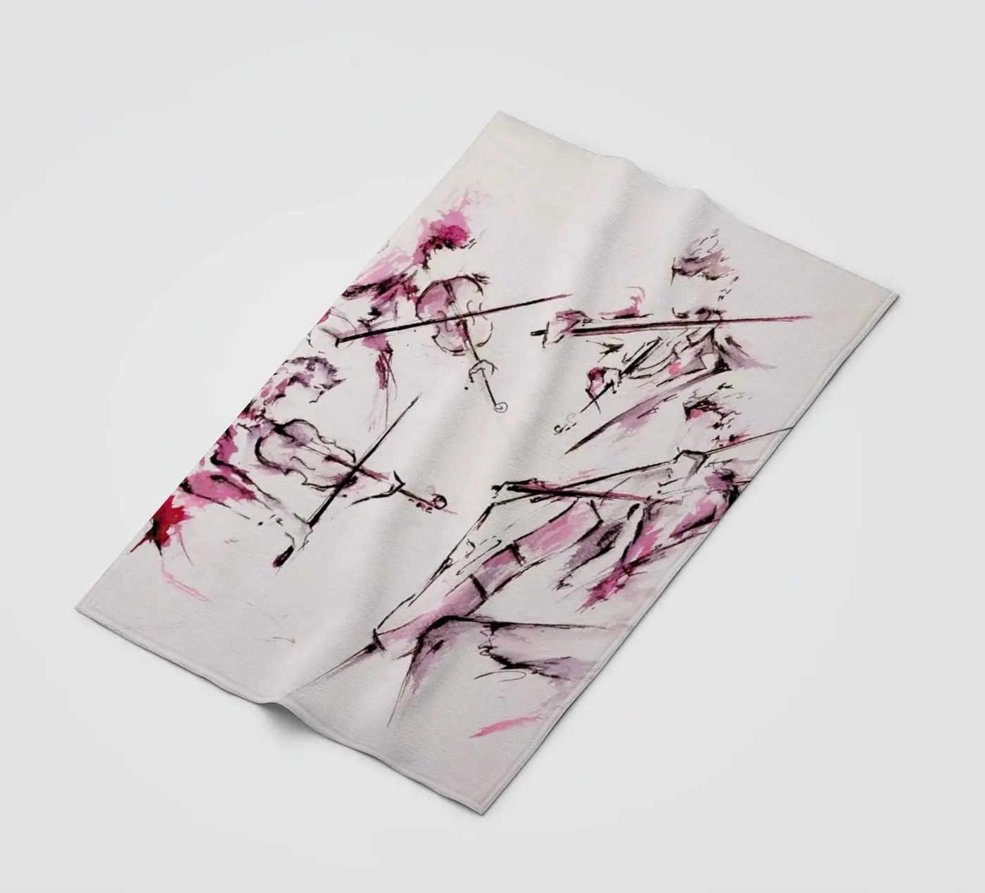 Quartet Fleecedecke von Marc Allante