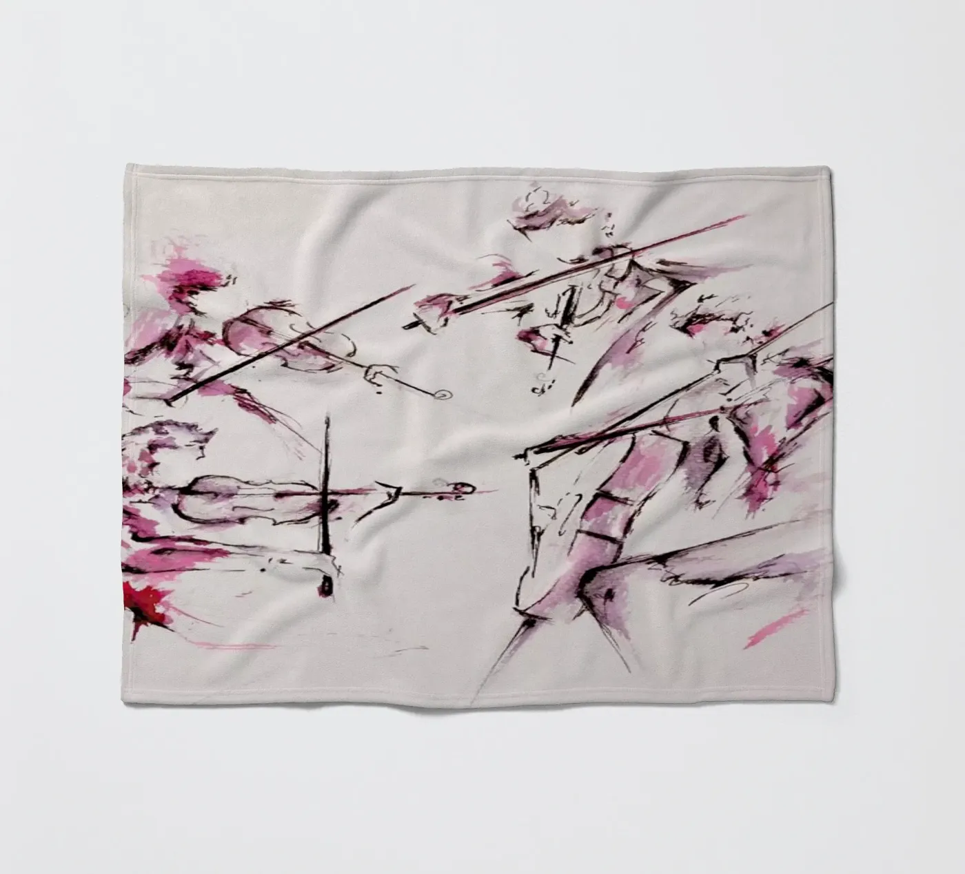 Quartet Fleecedecke von Marc Allante