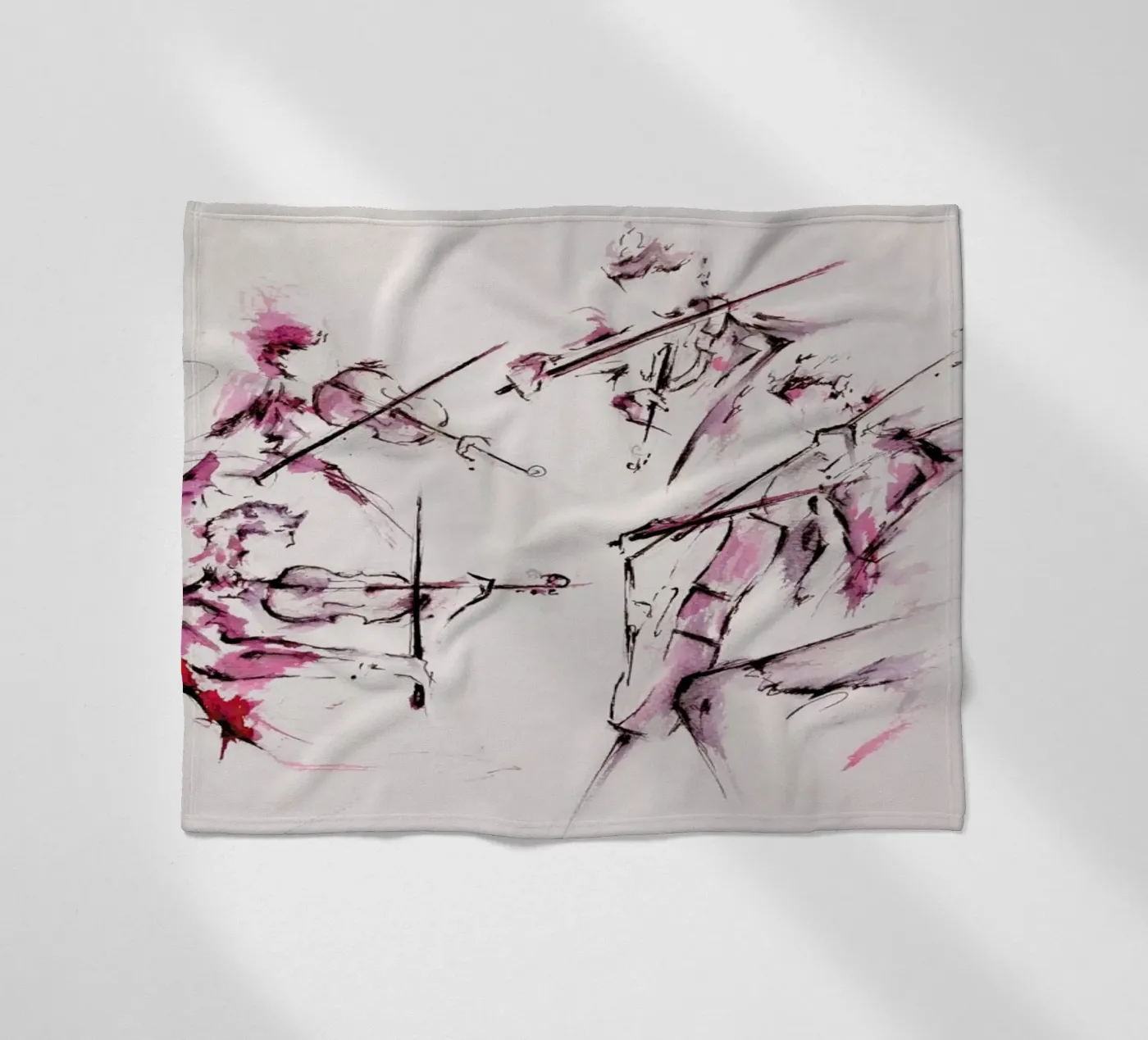 Quartet Fleecedecke von Marc Allante