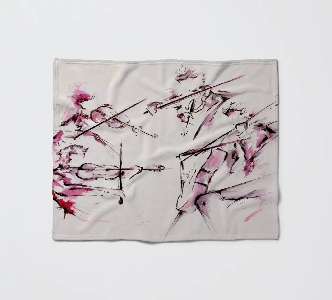 Quartet Fleecedecke von Marc Allante