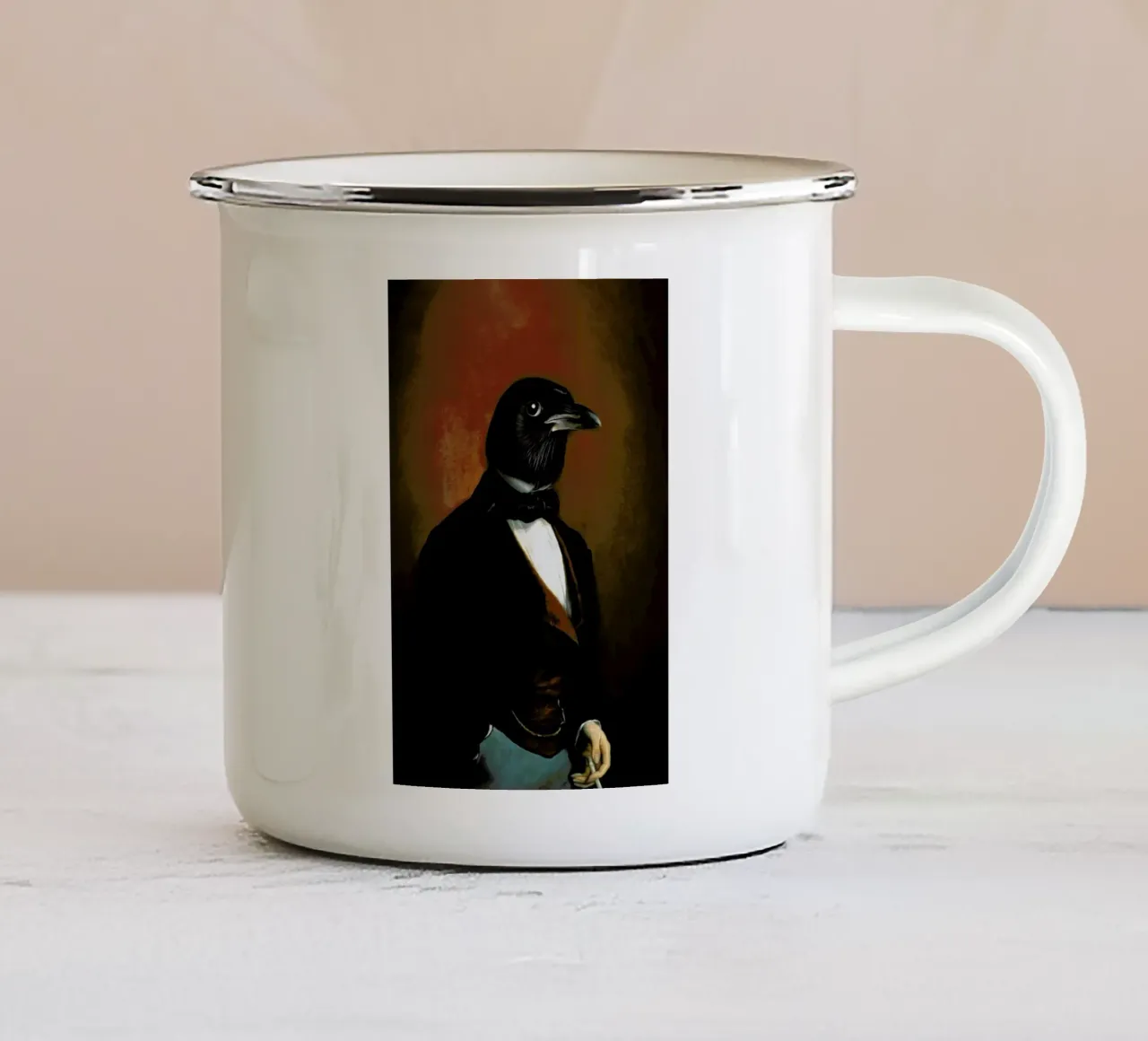 Byron tazza in smalto da Tein Lucasson