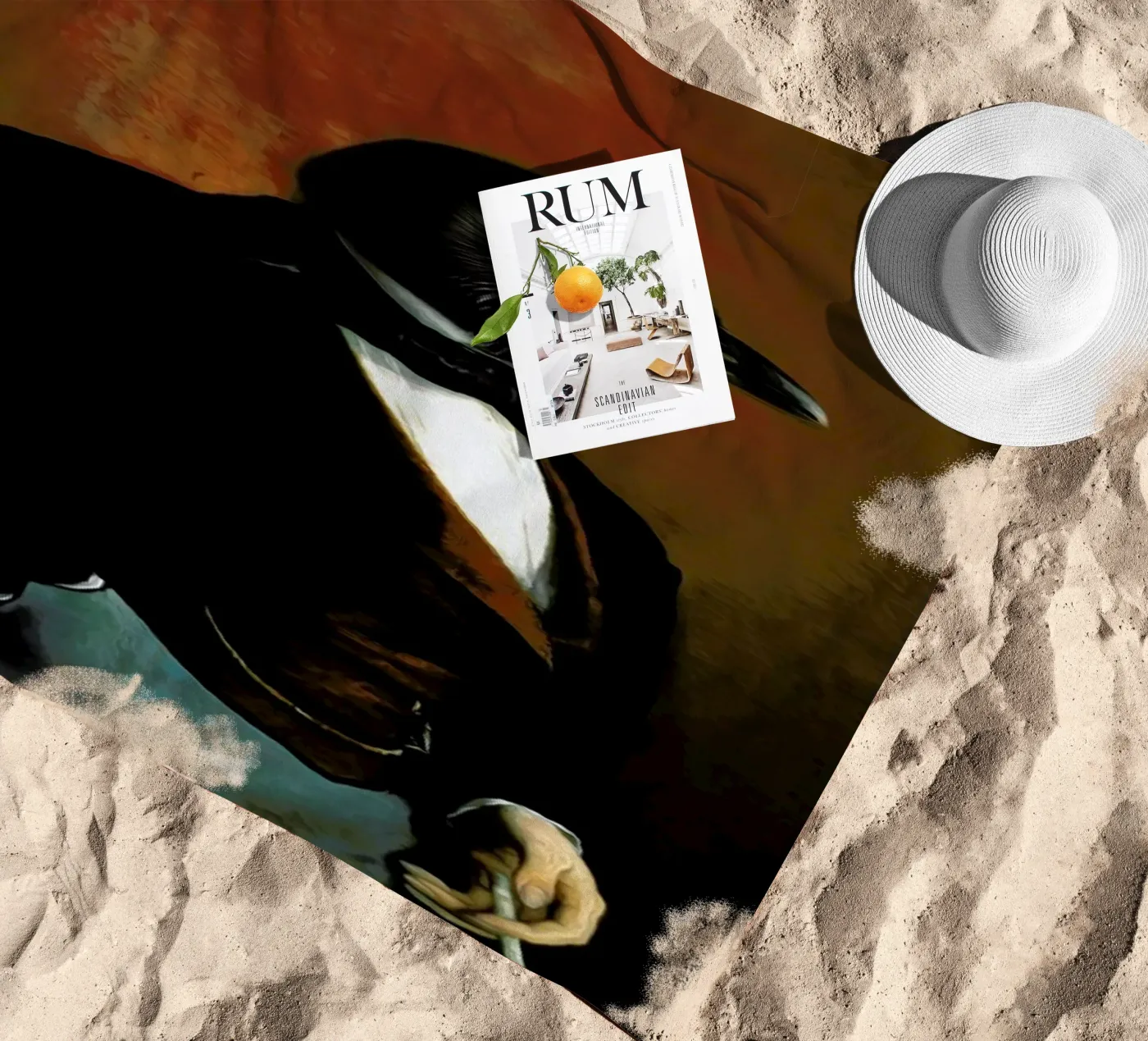 Byron strandhanddoek van Tein Lucasson