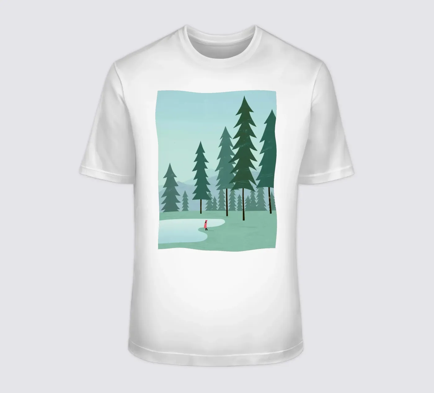 Wald t-shirt da Katinka Reinke