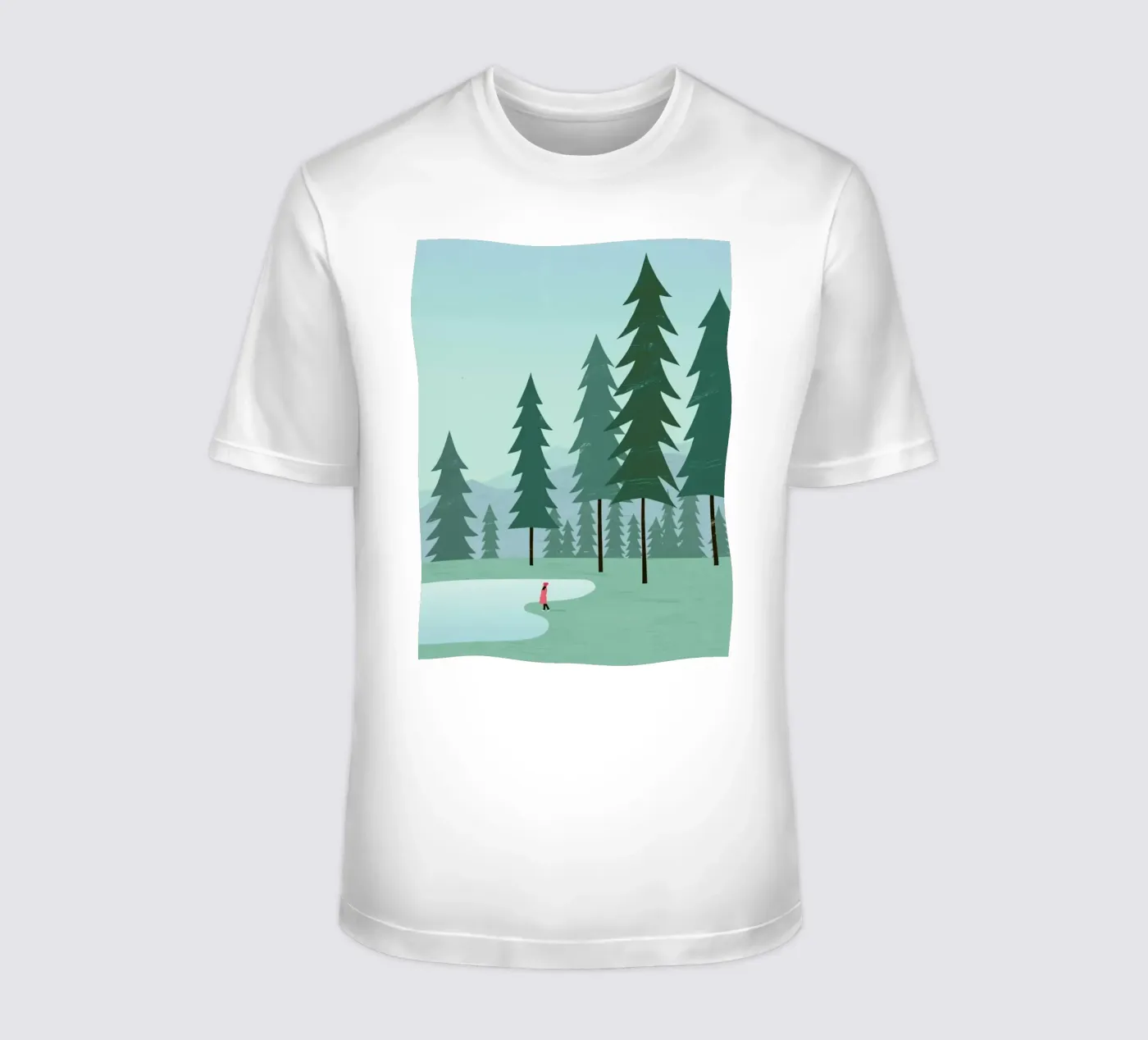 Wald t-shirt da Katinka Reinke