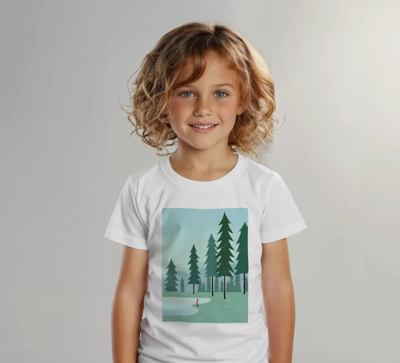 Wald t-shirt bambini da Katinka Reinke