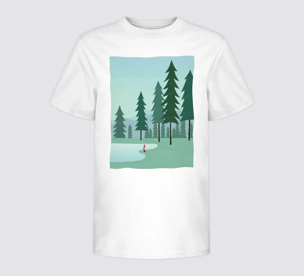 Wald t-shirt bambini da Katinka Reinke