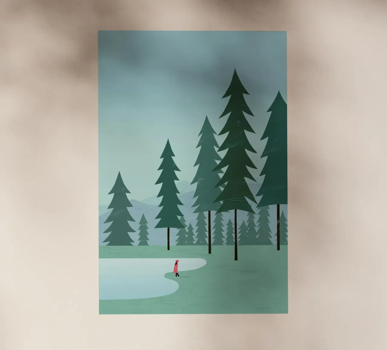 Wald pellicola backlit da Katinka Reinke