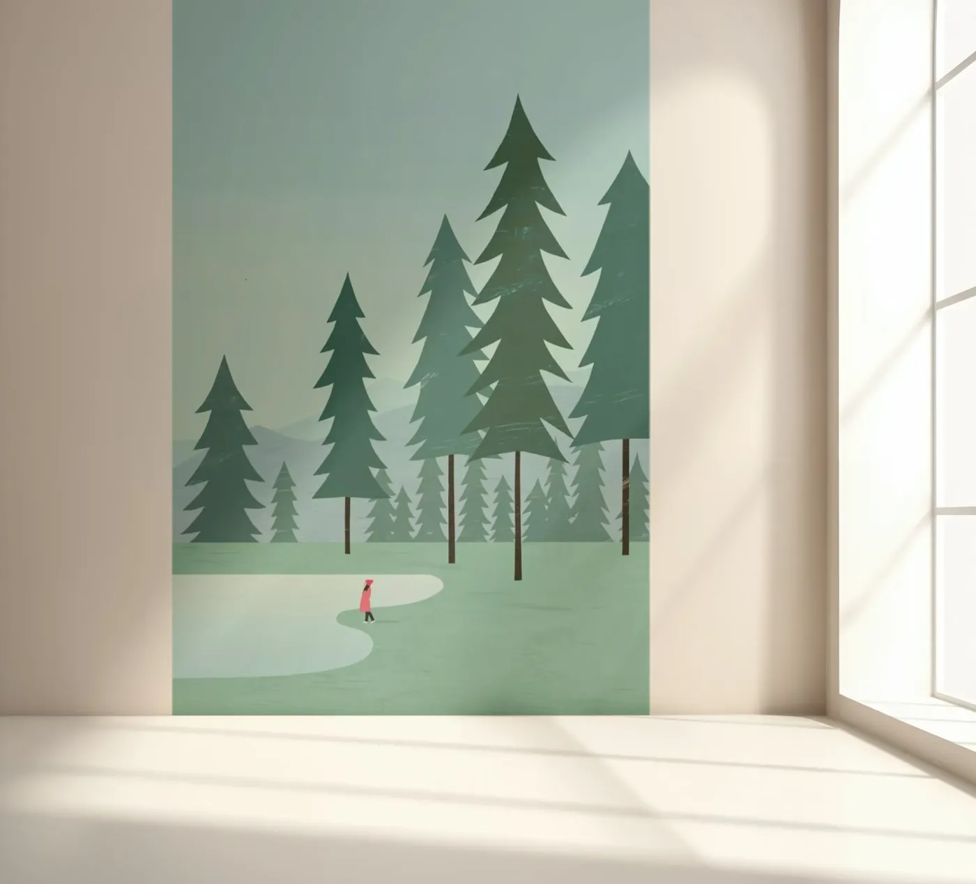 Wald Fototapete von Katinka Reinke