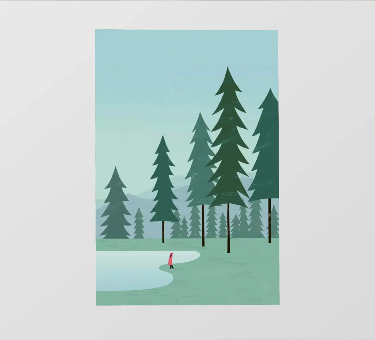 Wald fotobehang van Katinka Reinke