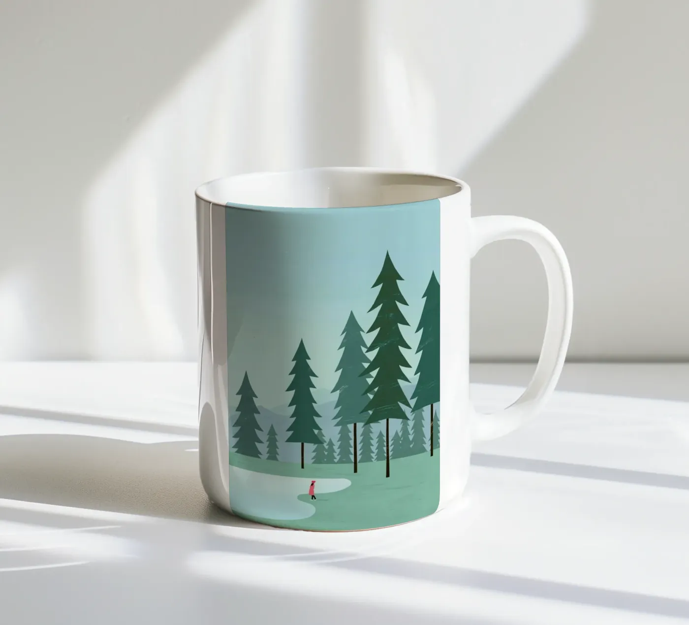 Wald tazza in ceramica da Katinka Reinke