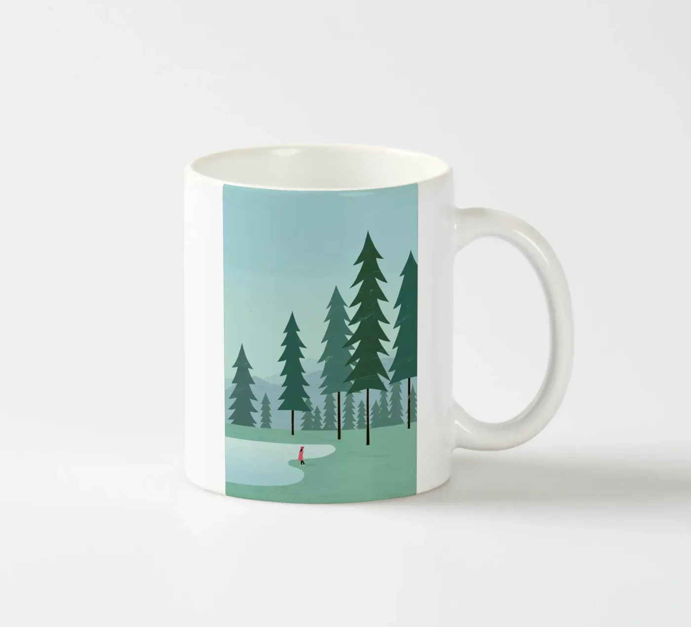 Wald tazza in ceramica da Katinka Reinke
