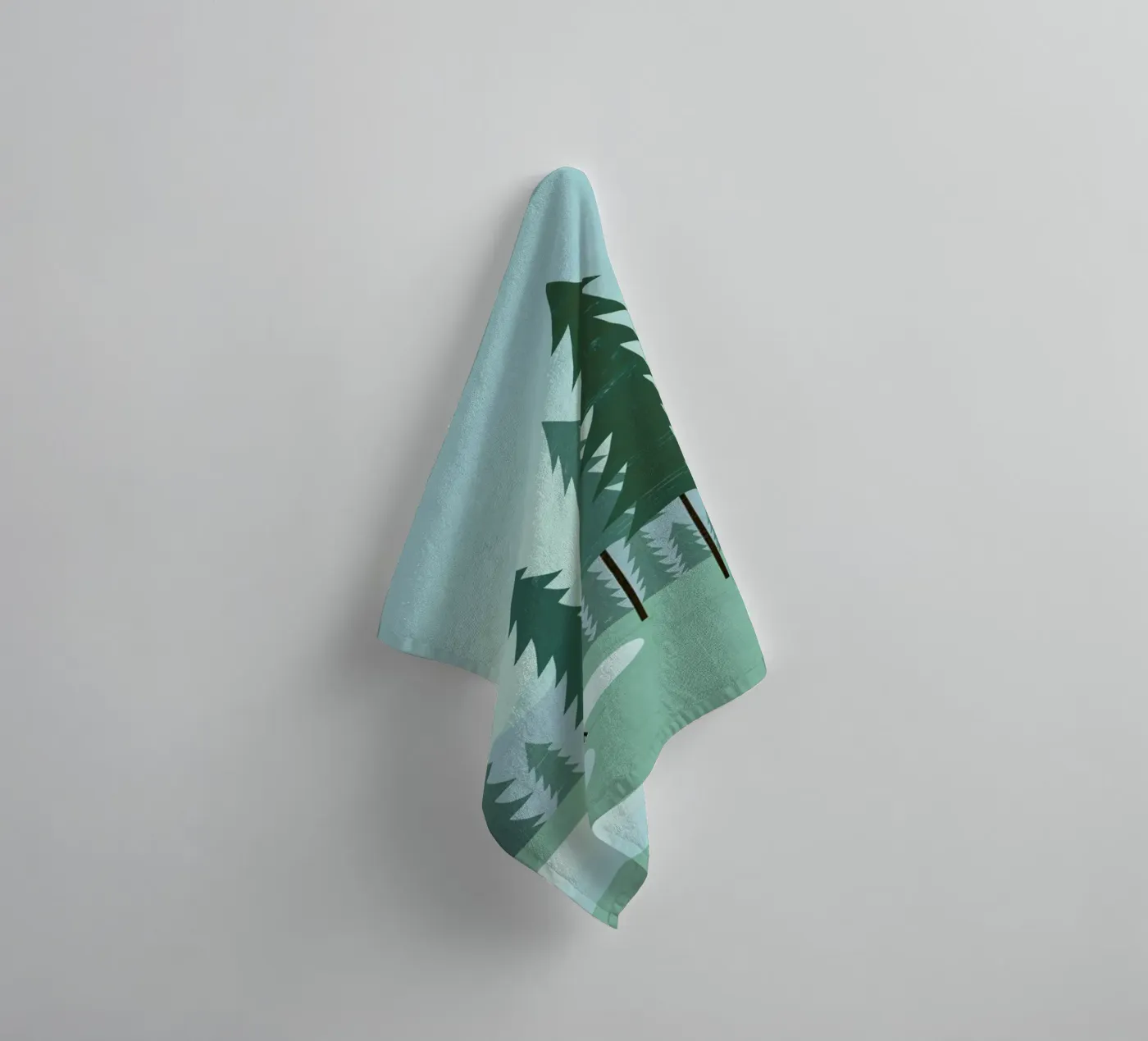 Wald towel by Katinka Reinke