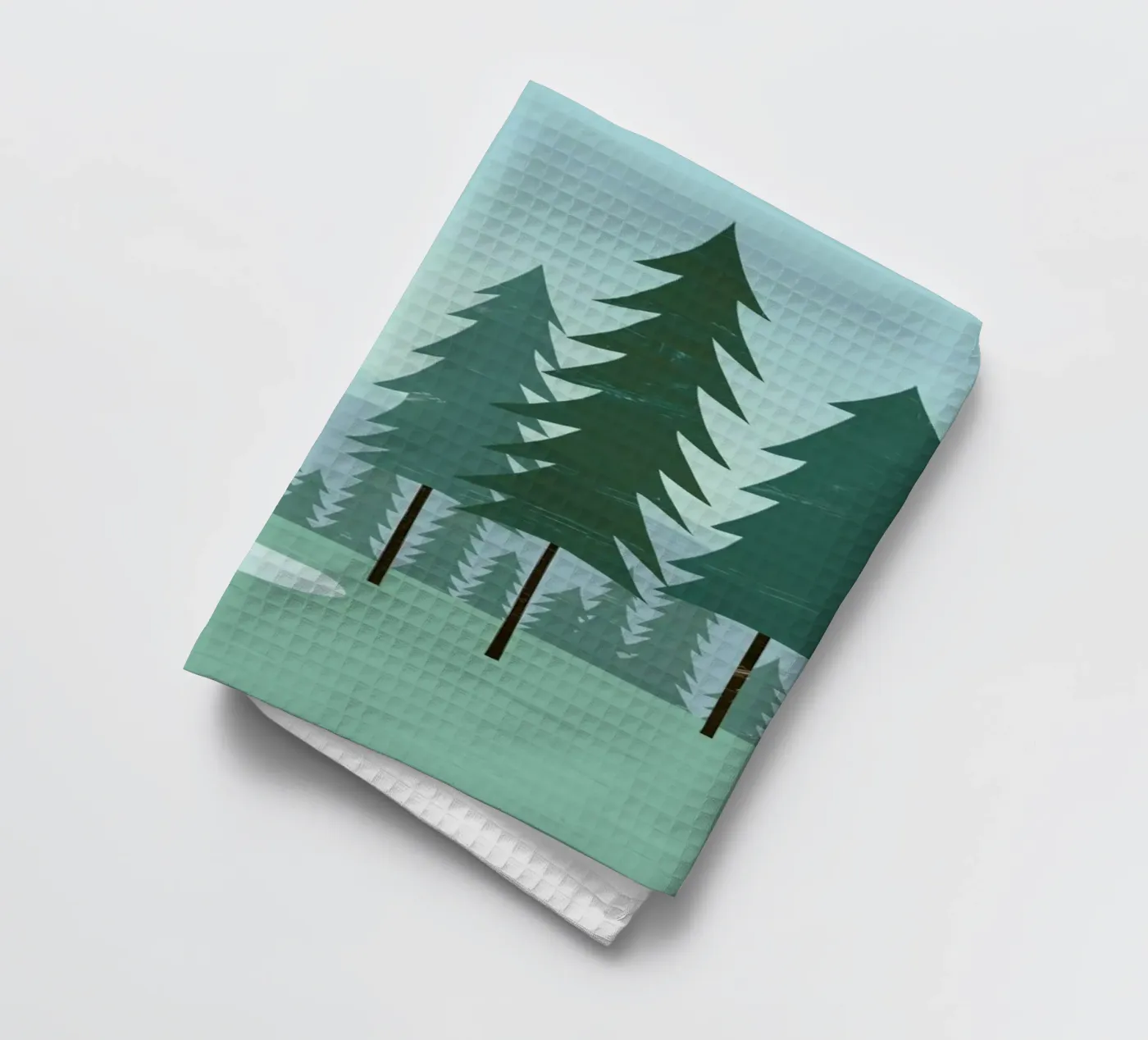 Wald Geschirrtuch von Katinka Reinke