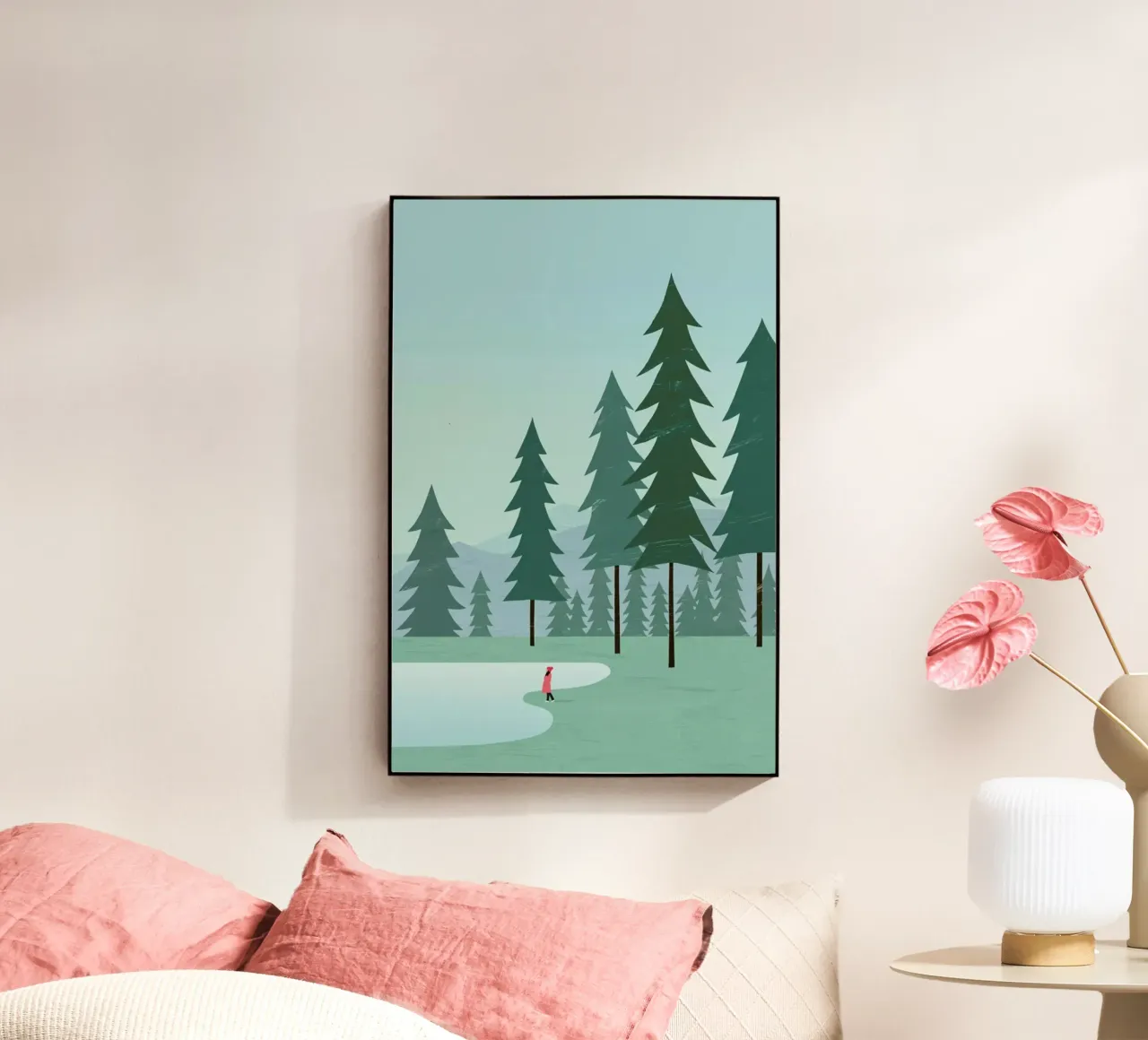 Wald plexiglass da Katinka Reinke