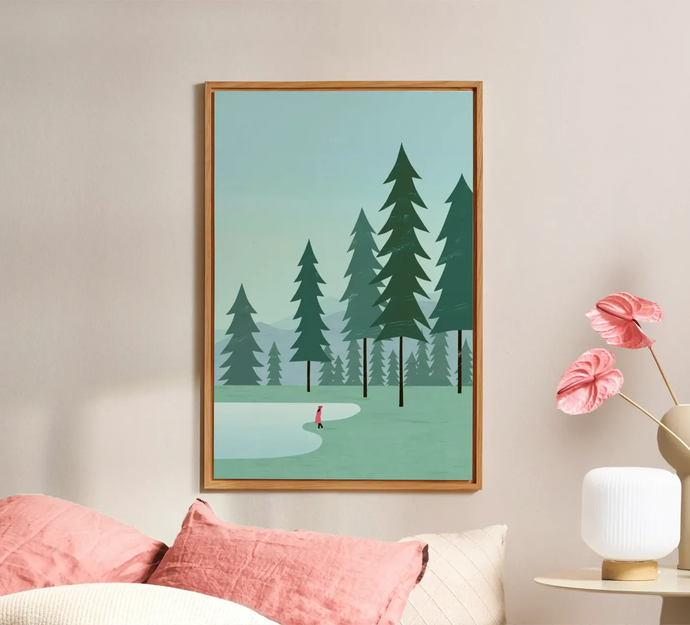 Wald alluminio dibond da Katinka Reinke
