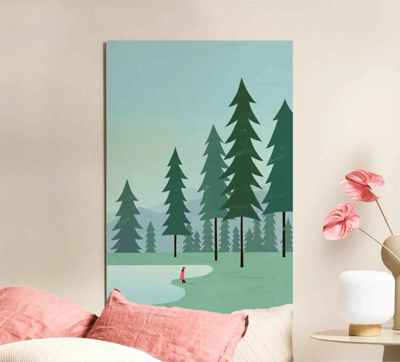 Wald alluminio dibond da Katinka Reinke