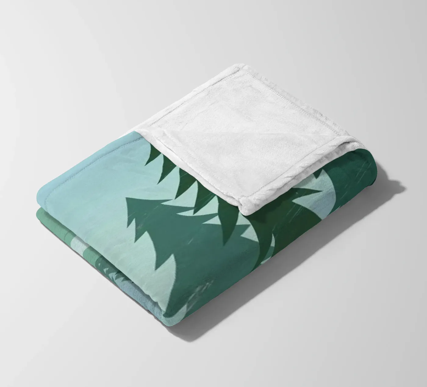 Wald fleece blanket by Katinka Reinke