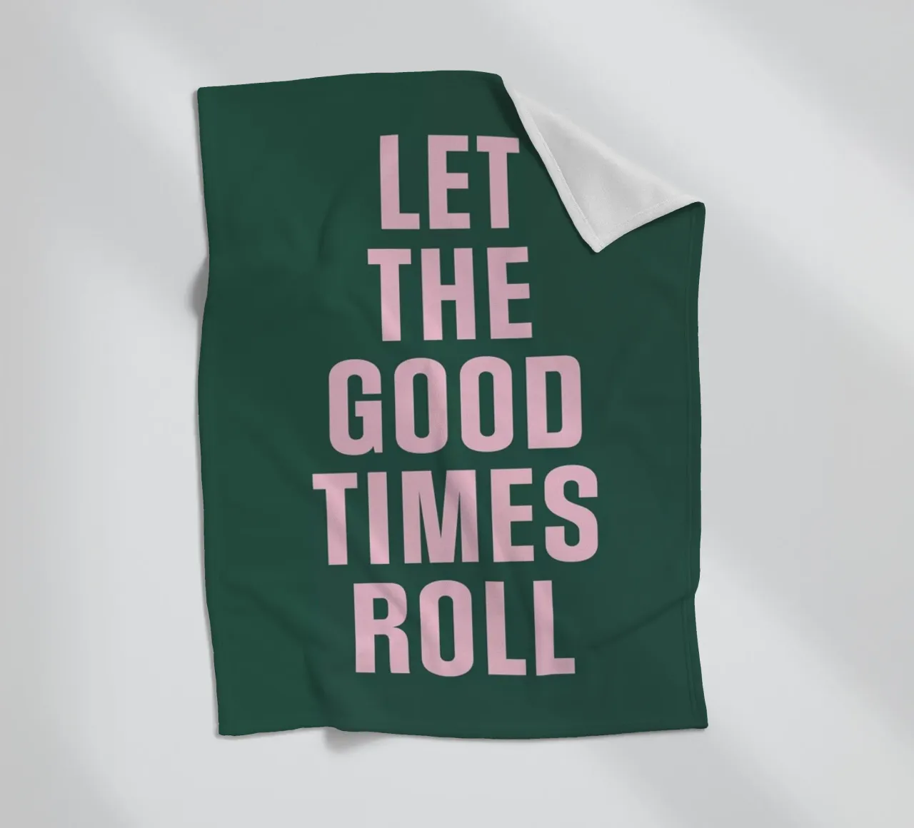 Good Times fleece blanket by The Native State