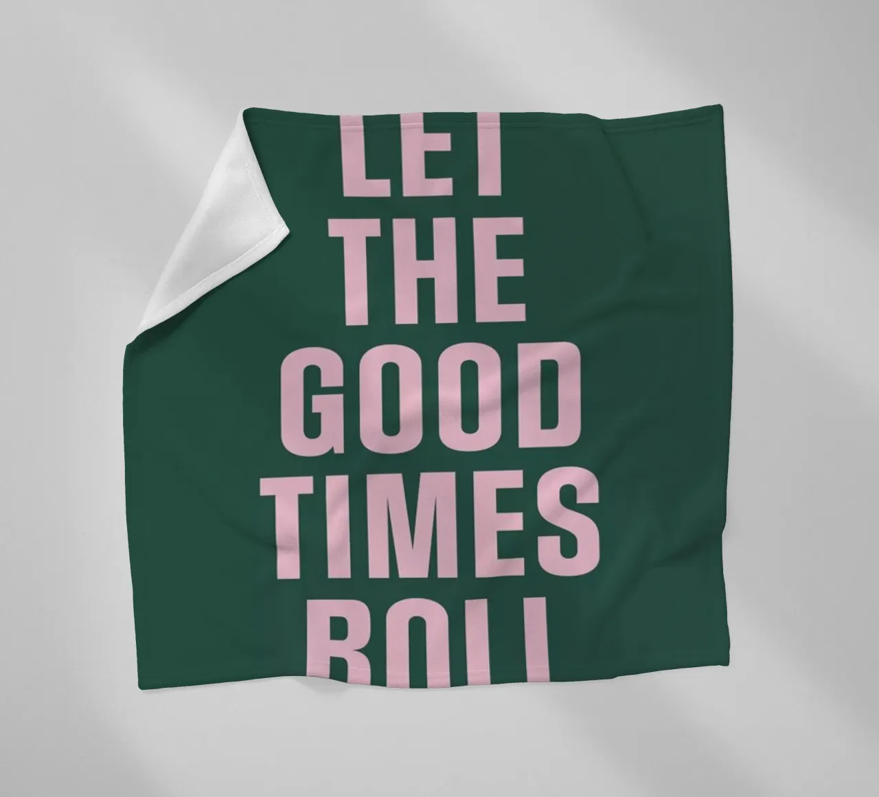 Good Times fleece blanket by The Native State