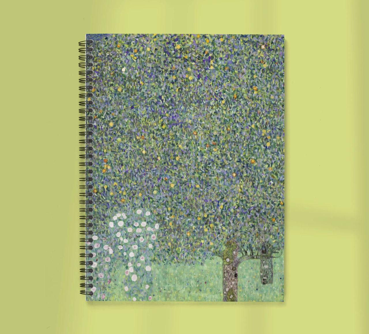 Gustav Klimt - Rosensträucher unter Bäumen (1905) Ringbuch von Analic