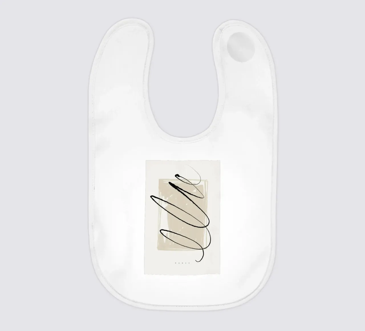 Dance 2 baby bib by Graphite