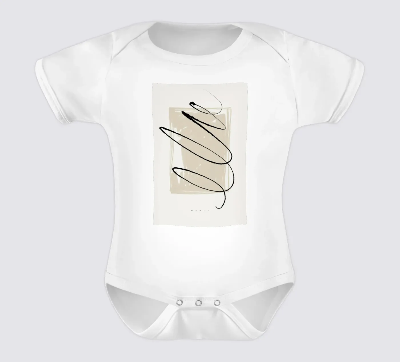 Dance 2 Kurzarm Babybody von Graphite