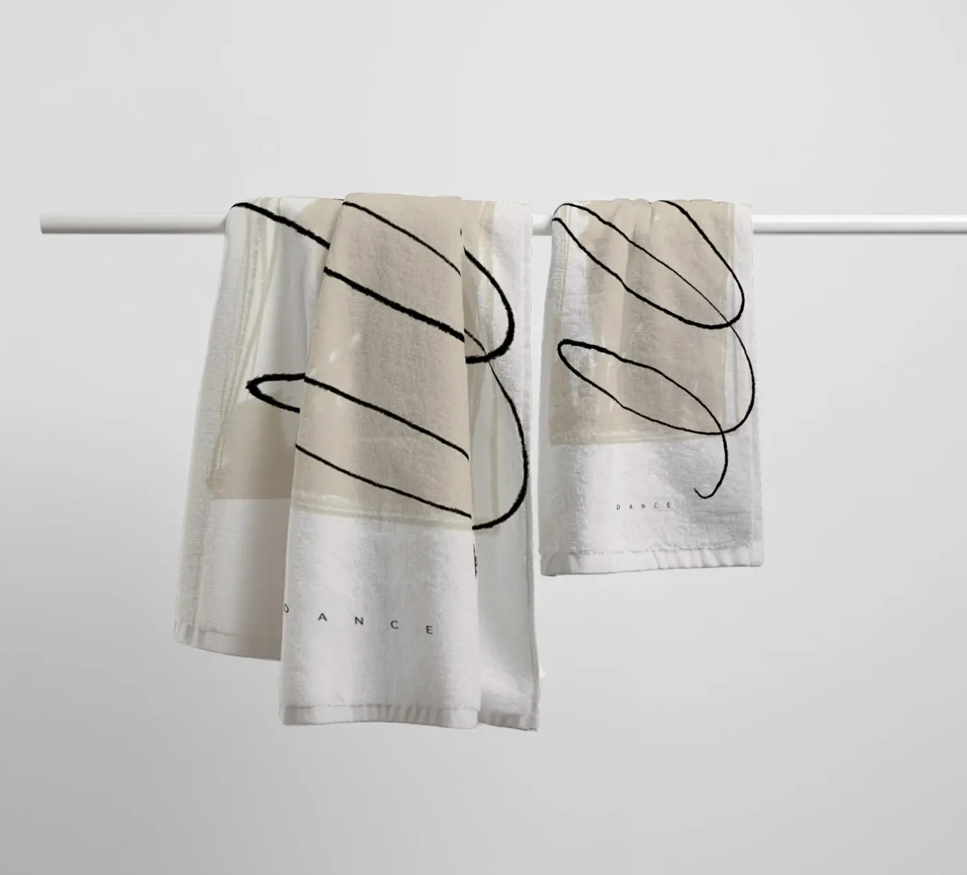Dance 2 towel by Graphite