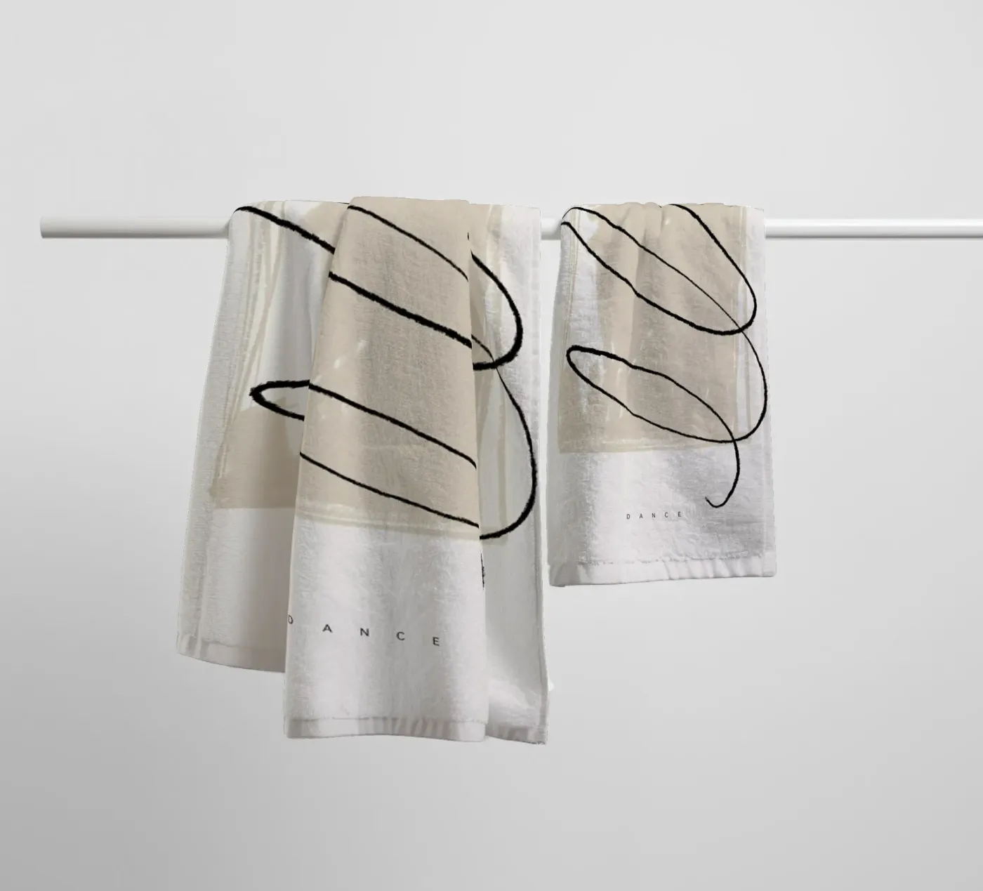 Dance 2 Handtuch von Graphite