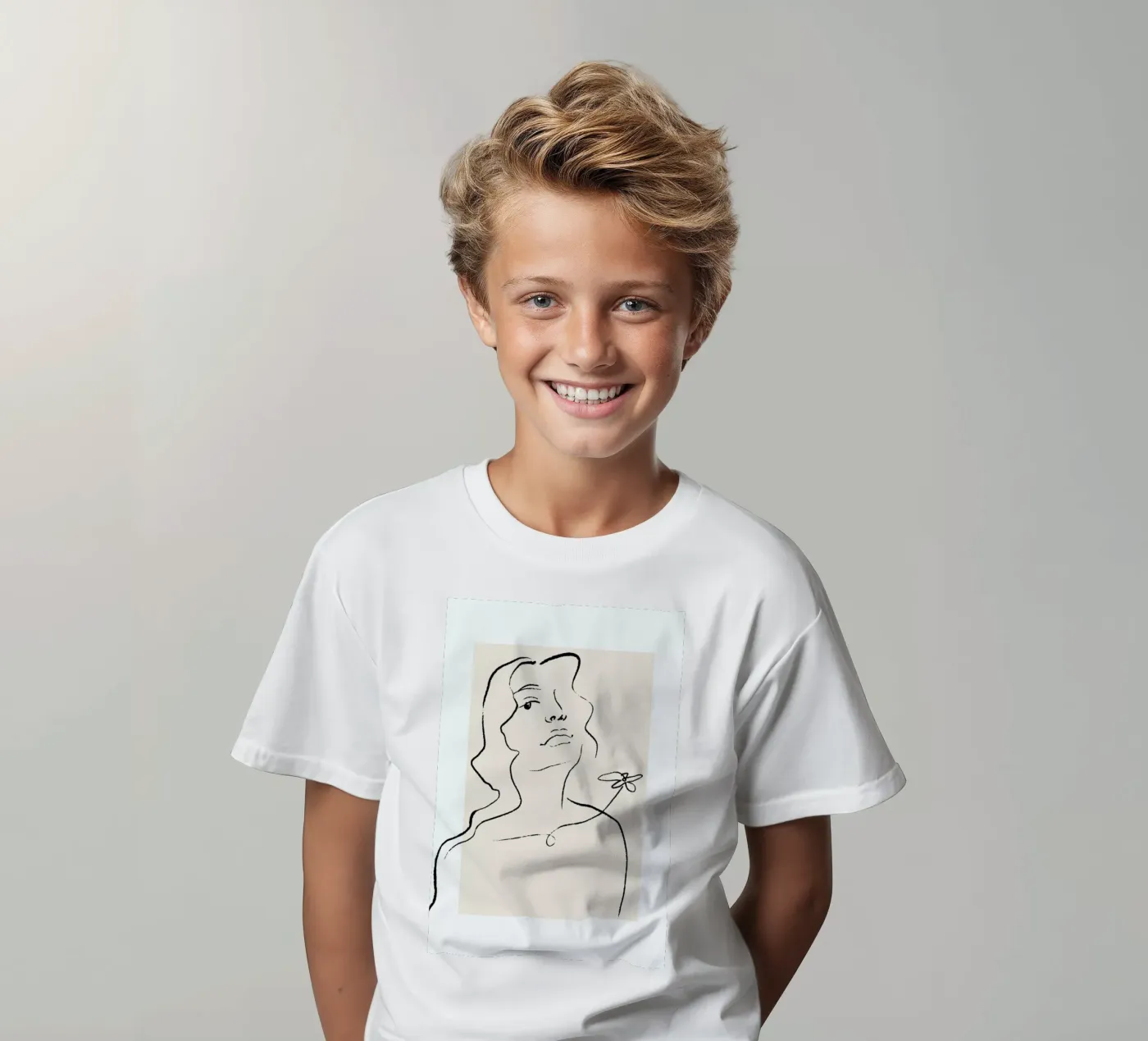 Flora t-shirt bambini da Graphite