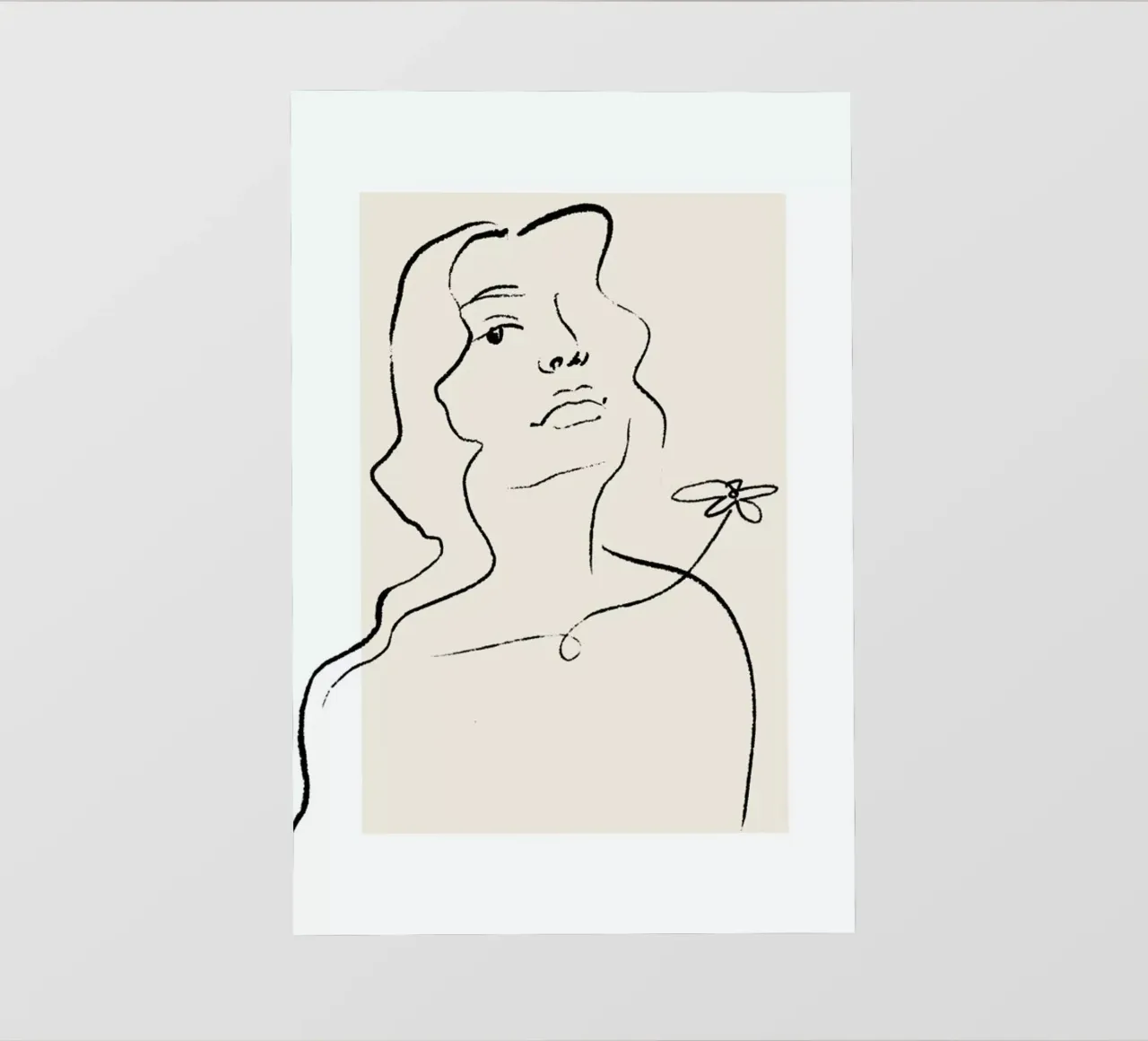 Flora telo in pvc da Graphite