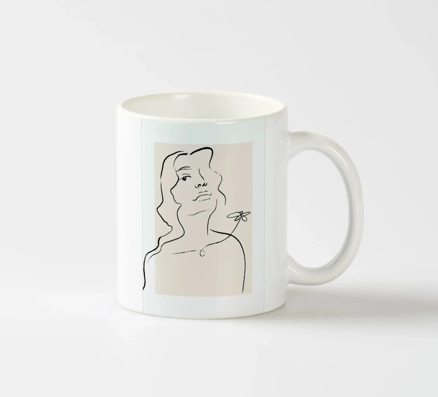 Flora ceramic mug by Graphite