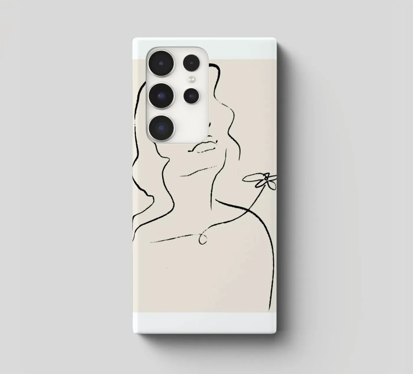 Flora cover samsung da Graphite