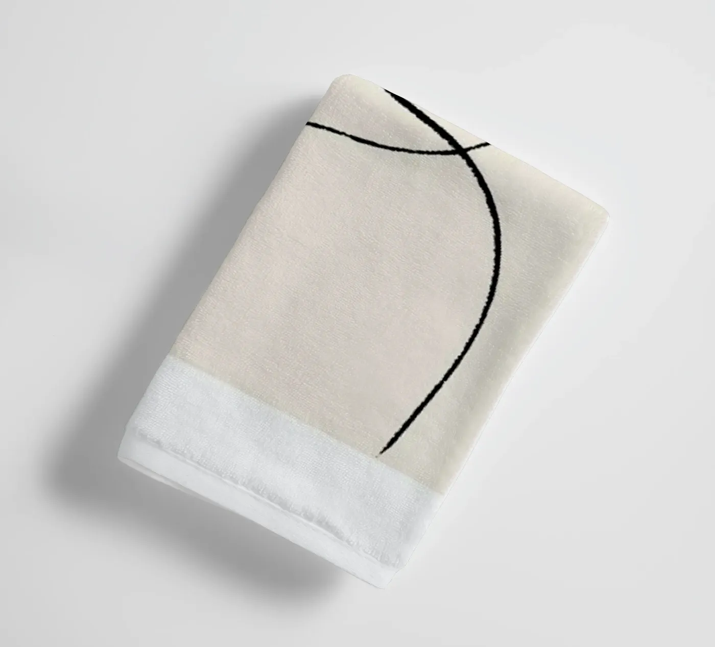 Flora badhanddoek van Graphite