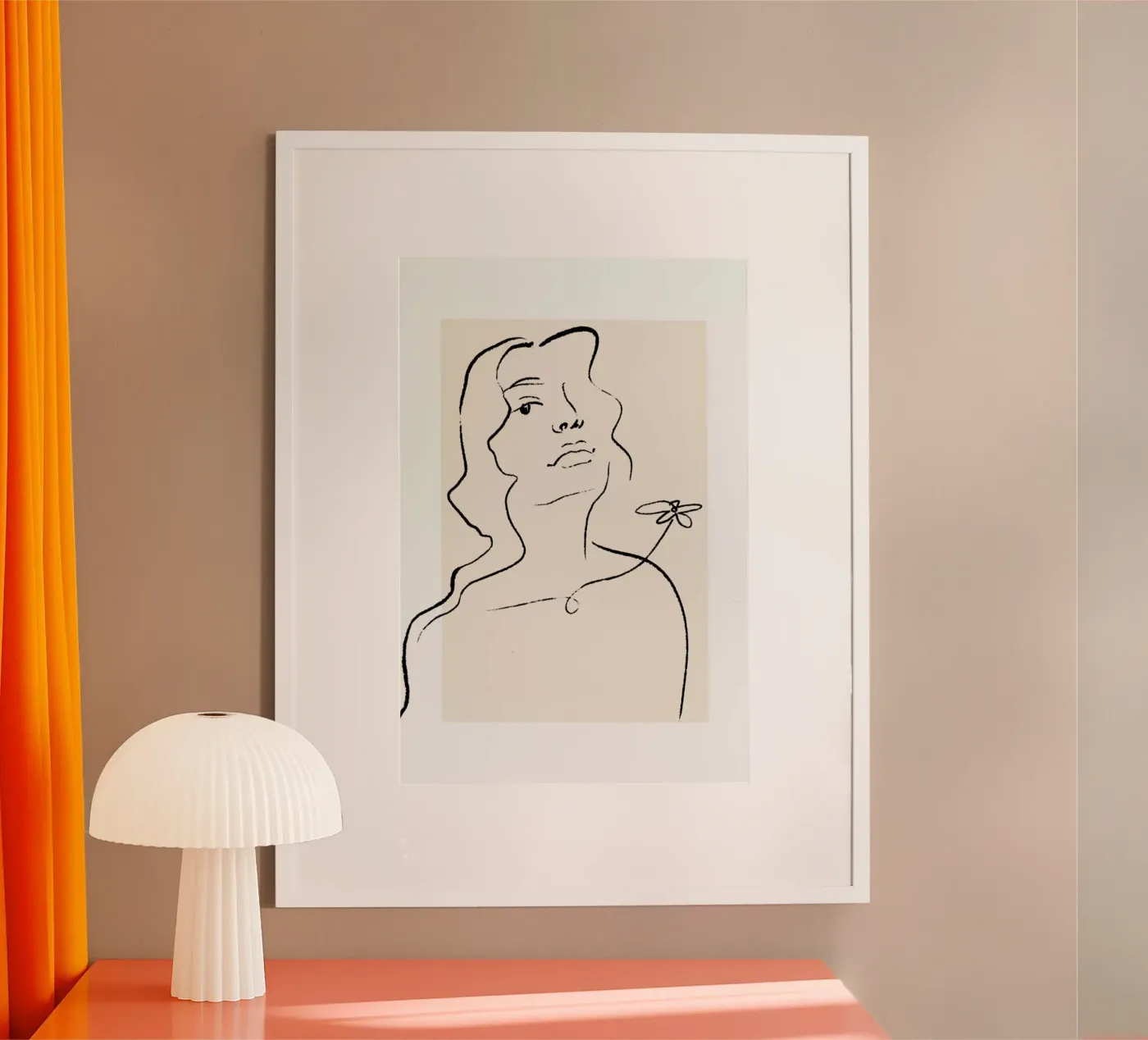 Flora Poster von Graphite