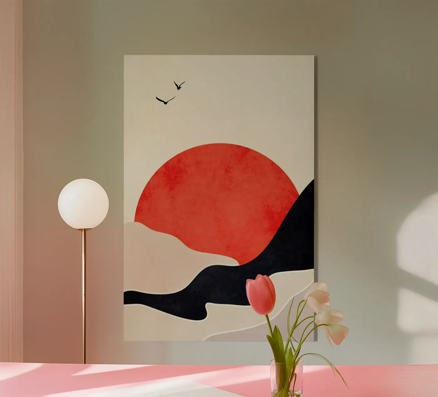 Drowning Sun plexiglas de Kubistika