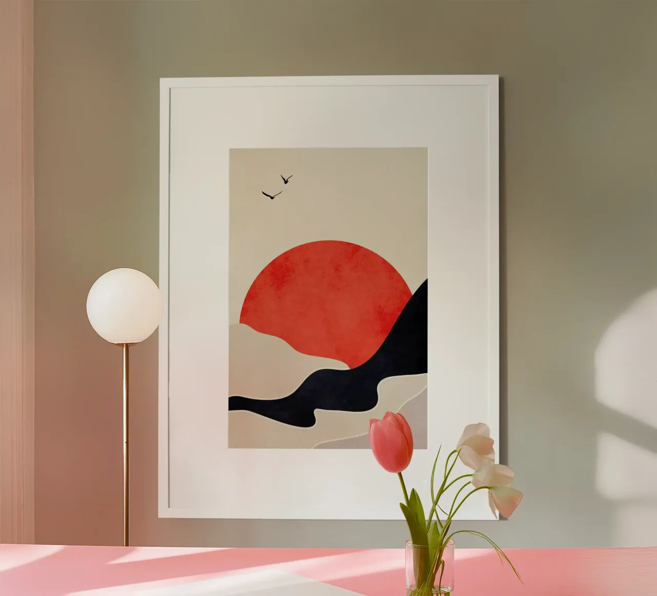 Drowning Sun poster da Kubistika