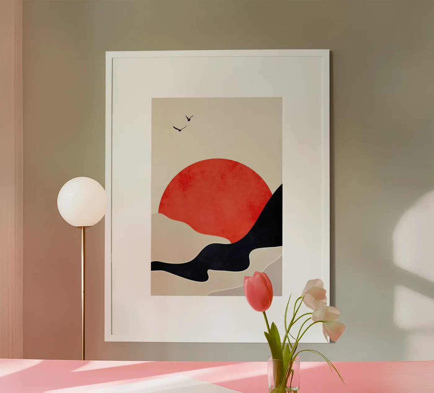 Drowning Sun poster by Kubistika
