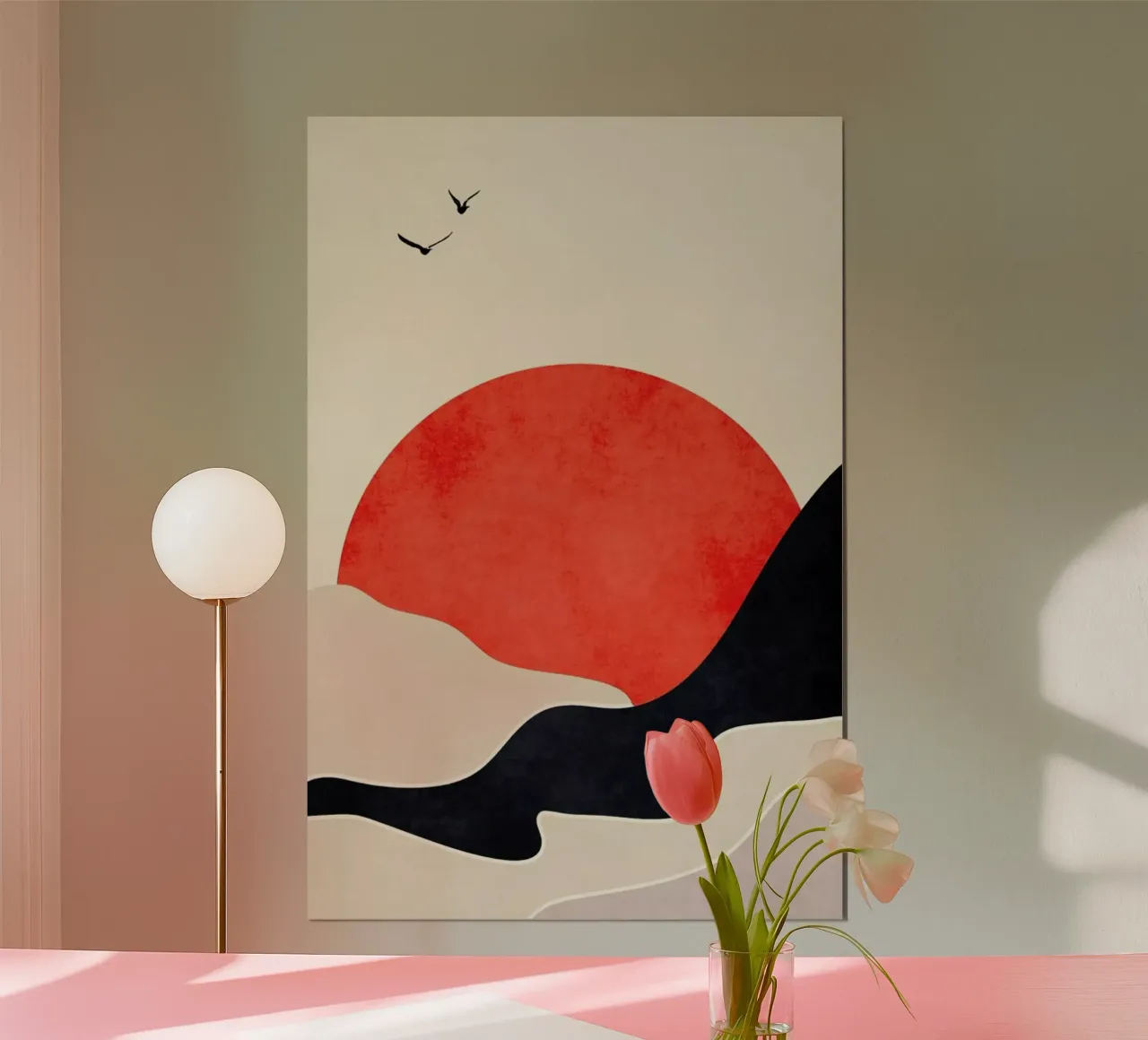 Drowning Sun poster da Kubistika