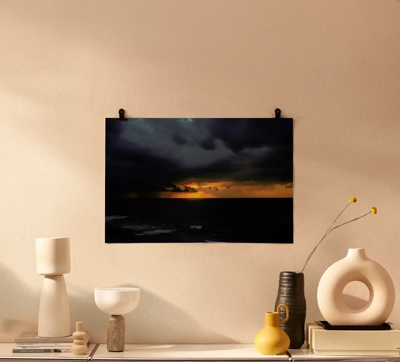 The Light Fantastic IX poster con telaio in plastica da Tal Paz-Fridman