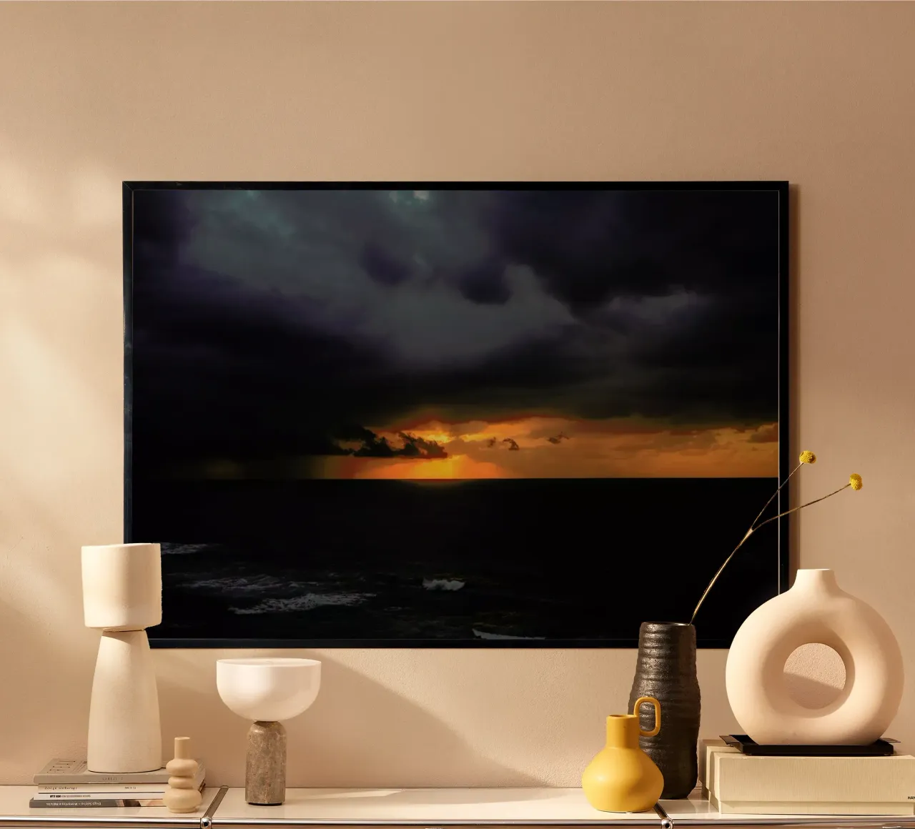 The Light Fantastic IX poster con telaio in plastica da Tal Paz-Fridman